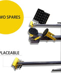5 Ton Hydraulic Auto Body Dent Puller Kit With Pneumatic Sheet Metal Straightener And Portable Repair Stand For Easy One Person Panel Repair And Serrated Chain Clamps For Secure Dent Removal Pro Grade, replaceable pads