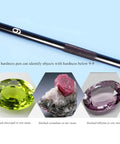 Five Pack Mohs Hardness Tester Kit 5 Through 9 With Durable Mineral Tips On Metal Rods, Pro Grade Hardness Pens For Jewelry Jade Glass Ceramic Tile And Concrete Testing, #9 pen