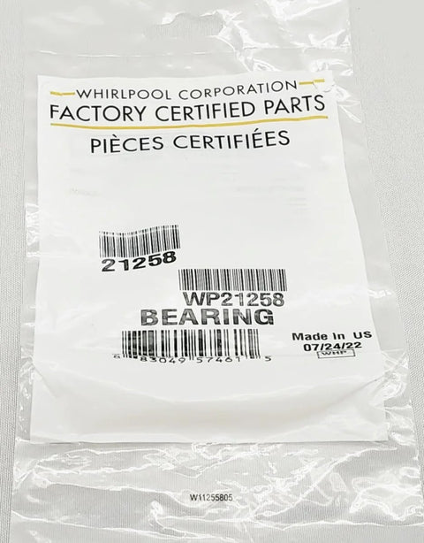 Washer Lid Hinge Bearing Genuine OEM New Sealed In Original Factory Packaging Made In USA AM 3 6 1L EA251221 Replacement Part