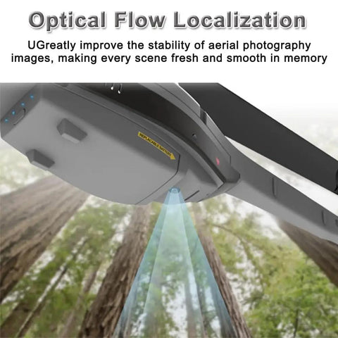 RC Helicopter With Wide Angle Camera For Beginners 2.4G 4CH Easy No Fuss One Button Takeoff And Landing showcasing optical flow.