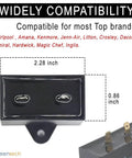 Refrigerator Start Relay And Capacitor Replacement For Whirlpool And Kenmore Fridges Fits W10416065 PS8746522 67003186