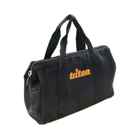 Black carrying bag for Powerful 300W Corded Oscillating Multi Tool with Variable Speed, featuring dual handles and zip closure