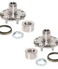Front Wheel Hub Bearing Assembly For Toyota 4Runner 1996-2001, Sequoia 2001-2007, Tundra 2000-2006, And Tacoma 1999-2004 2WD Only Not For 4WD Interchange WH5170112W NT517011 Durable, High Quality Metal Hub Kit For Daily Driver with components visible