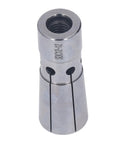 Heavy Duty Back Pull Collet Chuck For CNC Milling And Lathe Machines High Speed Steel with threaded opening for secure attachment.