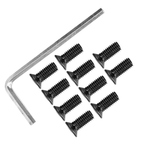 10 Piece Replacement Set For Mijia M365 Electric Scooter Sturdy Metal Screws With Precise Threads, includes L-shaped tool