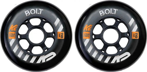 Bolt Urban Inline Skate Wheels 110mm 90A 2 Pack High Rebound Formula For Speed Durability And Stable City Cruisin On Any Street Surface