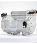 DC Electric AC Compressor EV Bus HVAC Unit Straight Swap Bolt On Scroll Pump for Transit Van and Truck side view.