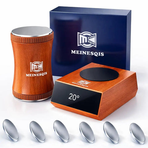 Rolling Knife Sharpener Kit With Diamond And Ceramic Discs, Magnetic Angle Guide For 15 Degree And 20 Degree Sharpening