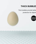 Egg floating above 40 Pack 8.5 By 12 Inch Outer Bubble Mailers With 8.5 By 11 Inch Inner Cushioned Envelopes Waterproof Self Seal Adhesive Shipping Bags.