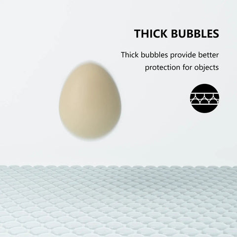 Egg floating above 40 Pack 8.5 By 12 Inch Outer Bubble Mailers With 8.5 By 11 Inch Inner Cushioned Envelopes Waterproof Self Seal Adhesive Shipping Bags.