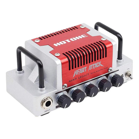 Heart Attack Mini Guitar Amp Head 5 Watt Compact Practice Amp With Mesa Boogie Style Rectifier Tone Gain And Volume Controls
