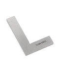 T Tulead carbon steel machinist square, 75x50mm, L-shaped right-angle woodworking ruler