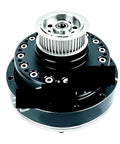 IRB1300 Robot Three Axis Gearbox 3HAC065804 001 Replacement Drive Assembly in black and silver, heavy-duty industrial reduction unit.