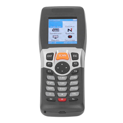 Wireless 1D Barcode Scanner With 2.4GHz Tech And 330 Ft Range, Cable-Free Handheld Inventory Reader With 2-Inch Color Screen