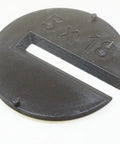 Durable 3D Printed Bandsaw Throat Plate Insert For Grizzly G0640X 69mm Diameter By 6mm Thick Quick Replacement