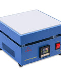 Hot Plate Soldering Station 110V 850W Preheat Soldering Rework Heater for Electronics Lab with LED Microcomputer Control, 200x200mm.
