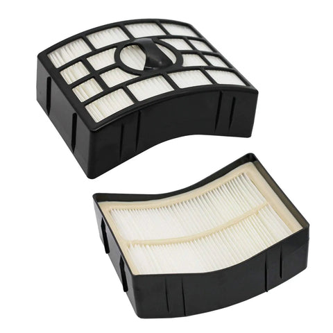 Replacement Pro Grade Vacuum Filters Set For Rotator Powered Lift Away Upright Vacuums AZ1002 NV650 NV651 NV652 shown.