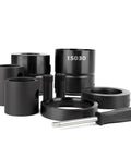 Pro Grade Heavy Duty Leaf Spring Bushing Tool Kit 20 Ton Master Set for Removal and Installation of Rubber Isolated Pins and Bushings