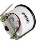 Back view of Stainless Steel Boat Fuel Sender Unit And Water Level Sensor 6 Inch Tank Gauge for boats, RVs, cars with mounting hardware.