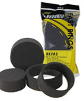 Fast Rings 5.25 Inch 3 Piece Foam Speaker Ring Kit Open Cell Automotive Foam Seals with packaging displayed