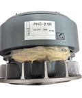Front view of a Magnetic Powder Clutch And Electromagnetic Brake For Industrial Automation, DC24V 30W, Adjustable Torque Control.