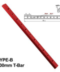 Aluminum T Track Slider Miter Jig For Table Saw And Woodworking Bench 23mm Width DIY Tool Type A No Thread 300mm T Bar