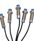 Five Pack Inductive Proximity Sensor Switch LJ18A3-8-Z/BY Normally Open PNP DC 6 To 36V M18 8mm with brown blue black wires