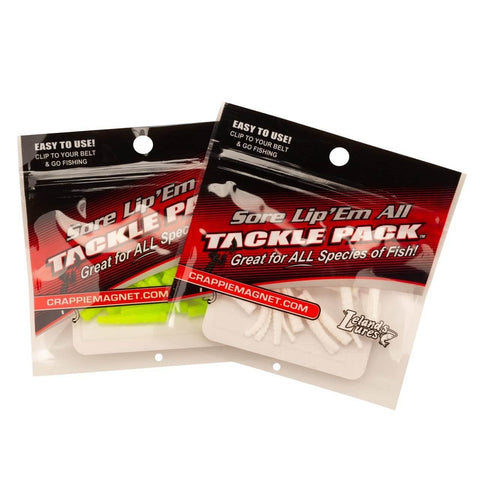 All Species Fishing Tackle Kit With 100 Piece Lure Pack Jigs Hooks Floats And Slab Curly Tails in packaging