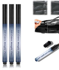 Three Quick Hit Auto Scratch Remover Pen 3 Pack Magic Paint Touch Up Tool for car exterior scratch repair.
