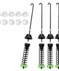 Heavy Duty Suspension Rod Kit For Top Load Washers with black springs and white support caps, designed for smooth cycles.