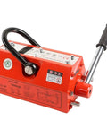 Smooth Operator Heavy Duty Manual Magnetic Lifter With Rock Solid On Off Handle and Wide V Groove for grip on steel plates.