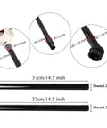 Must Have Vacuum Attachment Kit For 25mm And 32mm Hoses With Two 32mm Extension Wands Crevice Tool And Hose Adapter Eight Piece Set
