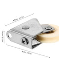 Top Shelf Stainless Steel Sliding Door Pulley Roller Adjustable 31-39mm Heavy Duty Window Wheel for smooth patio door glides.