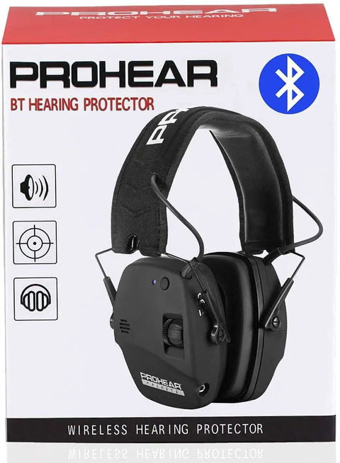 Bluetooth 5.4 Electronic Shooting Ear Protection Earmuffs With Noise Reduction And Sound Amplification For Gun Range And Hunting Built For Real Shooters And Hunters Comfortable Over Ear Hearing Protector