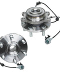 Front And Rear Wheel Bearing And Hub Assembly Kit For 4X4 Nissan Frontier 2005 2019 Xterra 2005 2015 And Suzuki Equator 2009 2012 With Automatic Transmission Plug N Play Drop In Replacement 4WD AWD