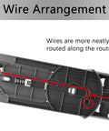 Must Have Docking Station Replacement Wall Mount Bracket For Dyson V6 Series Vacuums wire arrangement detail