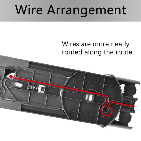 Must Have Docking Station Replacement Wall Mount Bracket For Dyson V6 Series Vacuums wire arrangement detail