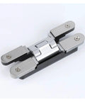 Dope Hidden Door Hinge TE 240 for Unrebated Doors residential adjustable concealed hinge, durable steel alloy, top view