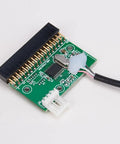 USB To Floppy Drive Adapter Cable For 1.44MB 3.5 Inch Disks, 34 Pin 34P Connector With Power Cable, Turns USB Port Into Floppy Interface For PCs And Laptops, Perfect For Restoring Old Floppy Disks. 34-pin PCB adapter with power connector