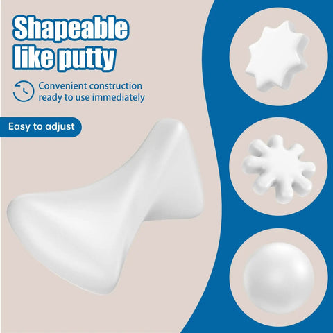 All Purpose Waterproof Sealing Putty For Quick Home Repairs The Go To Mending Mud For Duct Gaps Wall Holes Drains And AC Piping White Pack Of 8 A Simple Sturdy Hole Fix That Really Sticks