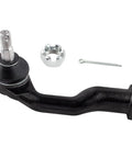 9 Piece Front Suspension Repair Kit For Kia Sportage 1995 2002 Beefed Up Sway Bar End Links Inner Outer Tie Rod Ends Lower Ball Joints Idler Arm Replacement Includes K90361 K9889 K9888 ES3484 ES3485 ES3486 ES3487, black tie rod end with castle nut and cotter pin