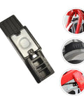 Four Pack Felt Brake Pads For Exercise Bikes Heavy Duty Quiet Braking Blocks close-up showing ABS and felt materials