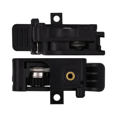 Side view of Front Cover Kit for K2 Plus 3D Printer Extruder with high-torque extrusion up to 80N and install screws.