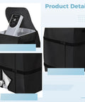 All Weather Spa Heater Protective Cover with Control Panel Guard, Waterproof Oxford Cloth, shows close-up of enclosure details