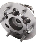 Two Piece Front Wheel Hub Bearing Kit For 2004-2008 Chevrolet Colorado And GMC Canyon 2.8L 2.9L 3.5L 3.7L Front Left And Right Replacement With Easy Install And Durable Hub Assembly showing metal structure with bolts