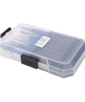 Pro Grade 12 Piece Chisel Punch Kit With Cylindrical Conical And Flat Center Punches Heavy Duty CRV V Steel in plastic storage box