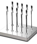 Magnetic Helping Hands Soldering Tool With Ten Flexible Clips, All In One Steel Box Workstation, visible ten clips on base