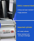 Heavy Duty Pneumatic Cable Cutter For 1 To 50 Mm2 Wires Tangent And Straight Cutting Tool with SDK11 blade and cylinder