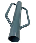 Heavy Duty 24 Inch Post Driver Rammer For Installing Fence Posts Up To 2.5 Inches With Ergonomic Closed Handles For Easy Leverage