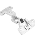 Top Shelf 270 Degree Folding Cabinet Hinges Cast From Rugged Zinc Alloy With A Crisp Plated Finish Optimized For Snug Corner Pantries And Master Bedrooms Handles 8kg Per Pair Moves Smooth As Silk Always, showcasing silver hinge.